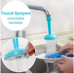 2 in 1 Silicone Kitchen Faucet Shower Tap - Each
