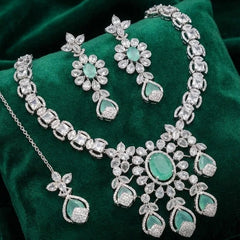 Royal AD Zircon Necklace – Super Finishing Real Diamond