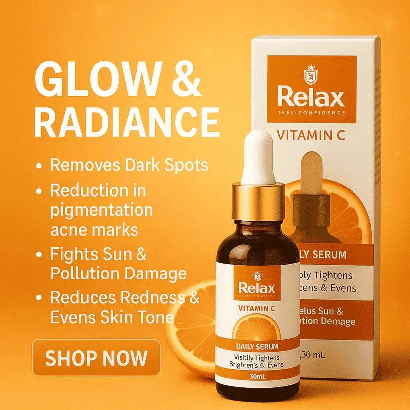 Relax Vitamin C Daily Serum For Bright and Healthy Skin - 30ml