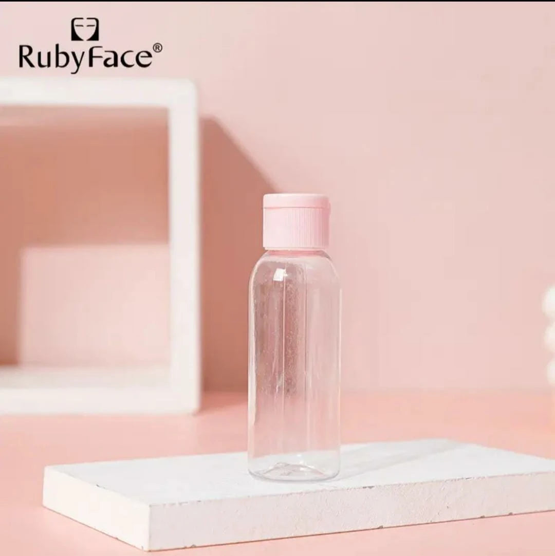 Travel Refillable Bottles Set with Pouch – 6Pcs