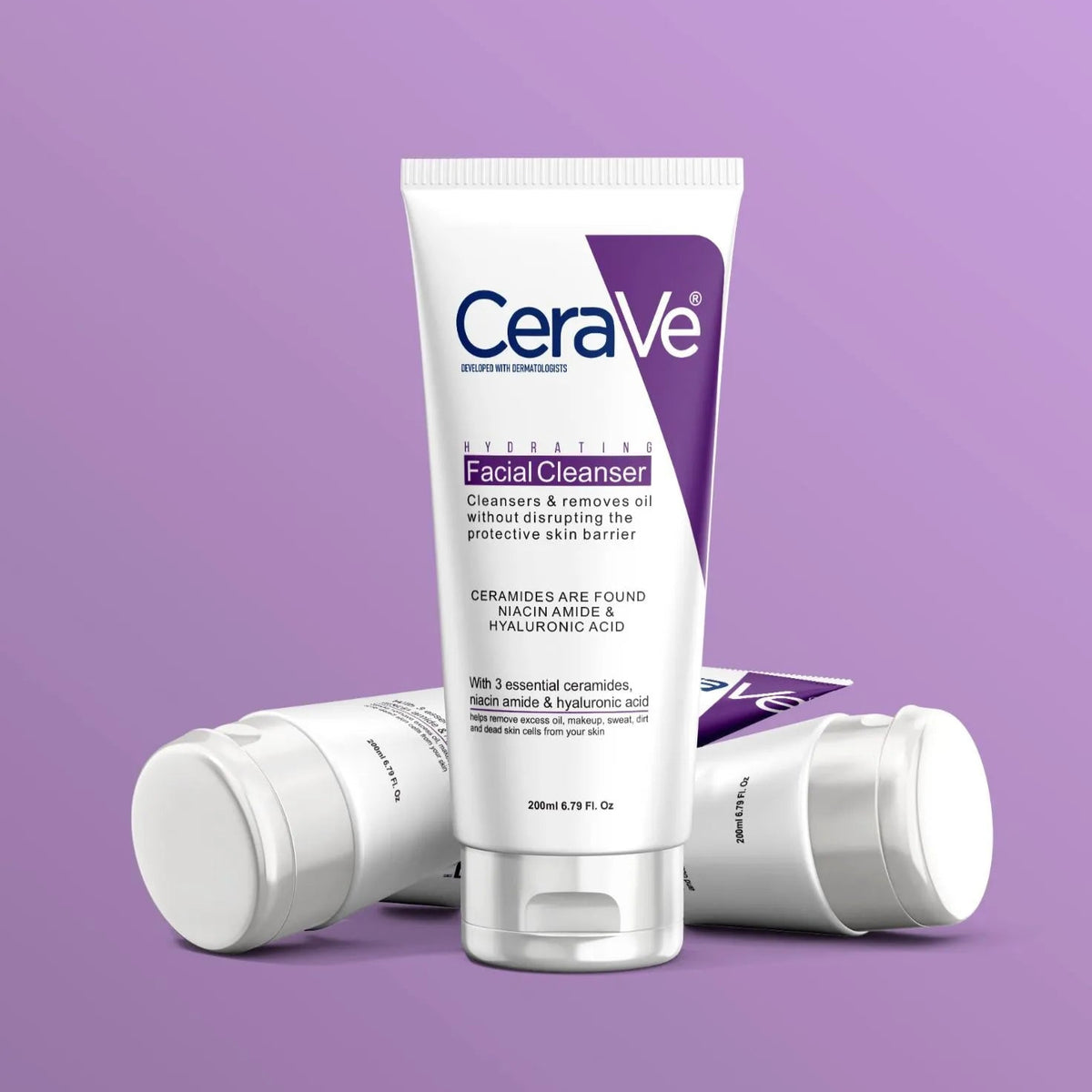 Cerave Hydrating Facial Cleanser - 200ml