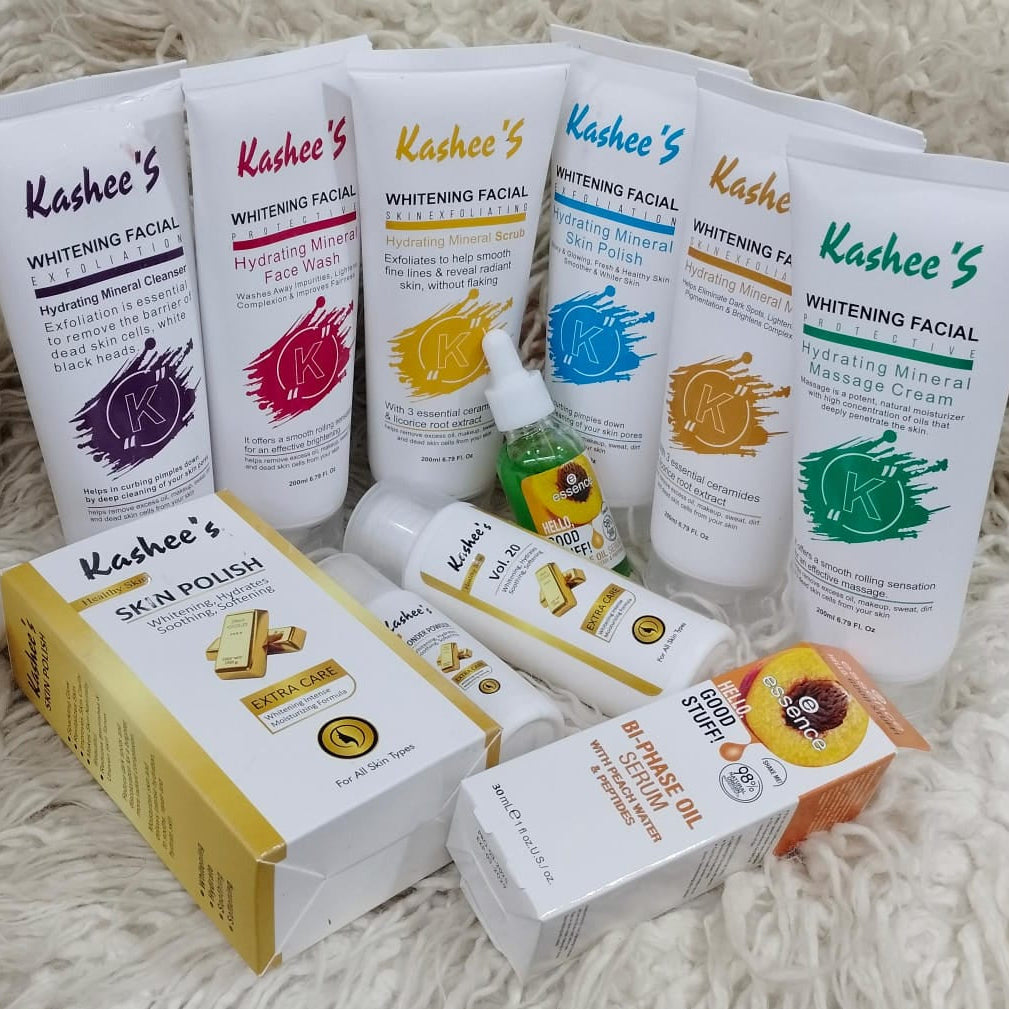 Kashee's Whitening Facial set - 200ml Each