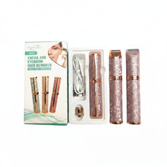 Blawless 2-in-1 rechargeable electric eyebrow and facial hair remover
