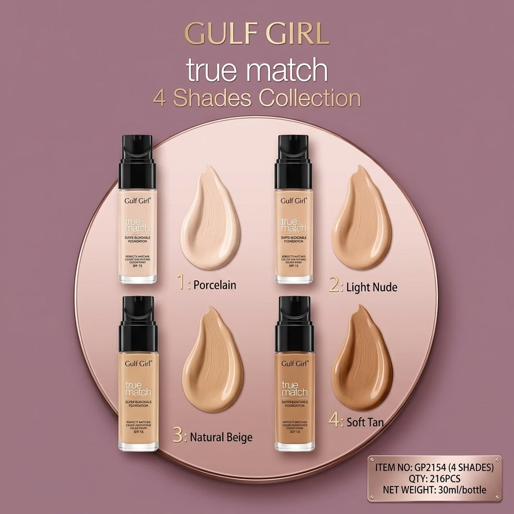 Gulf Girl True Match Foundation