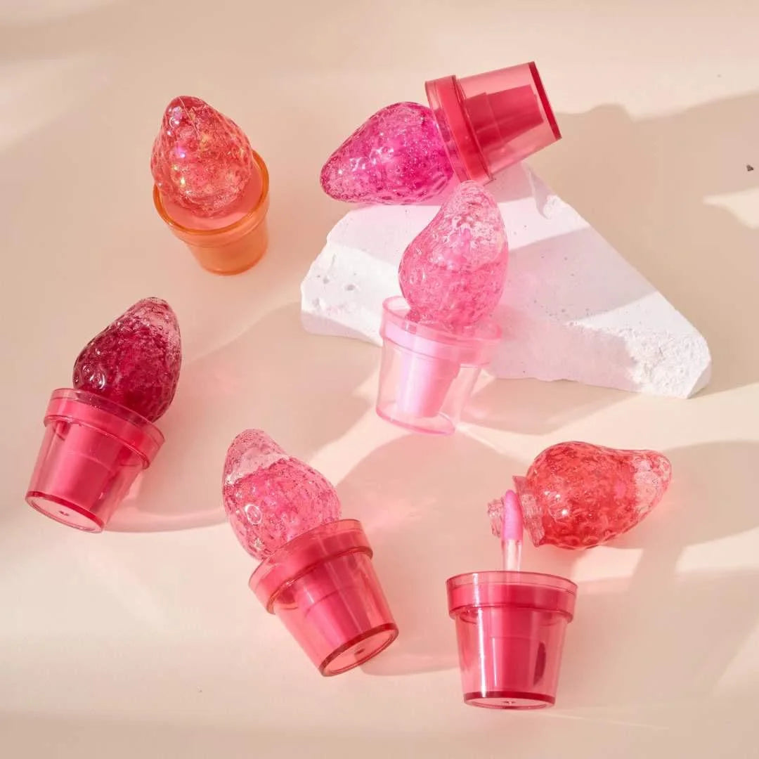 Huda Moji Strawberry Magic Lip Gloss