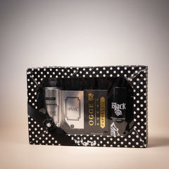 4Pcs Fragrance Gift Set  For Men (2 Body Sprays + 2 Perfumes)