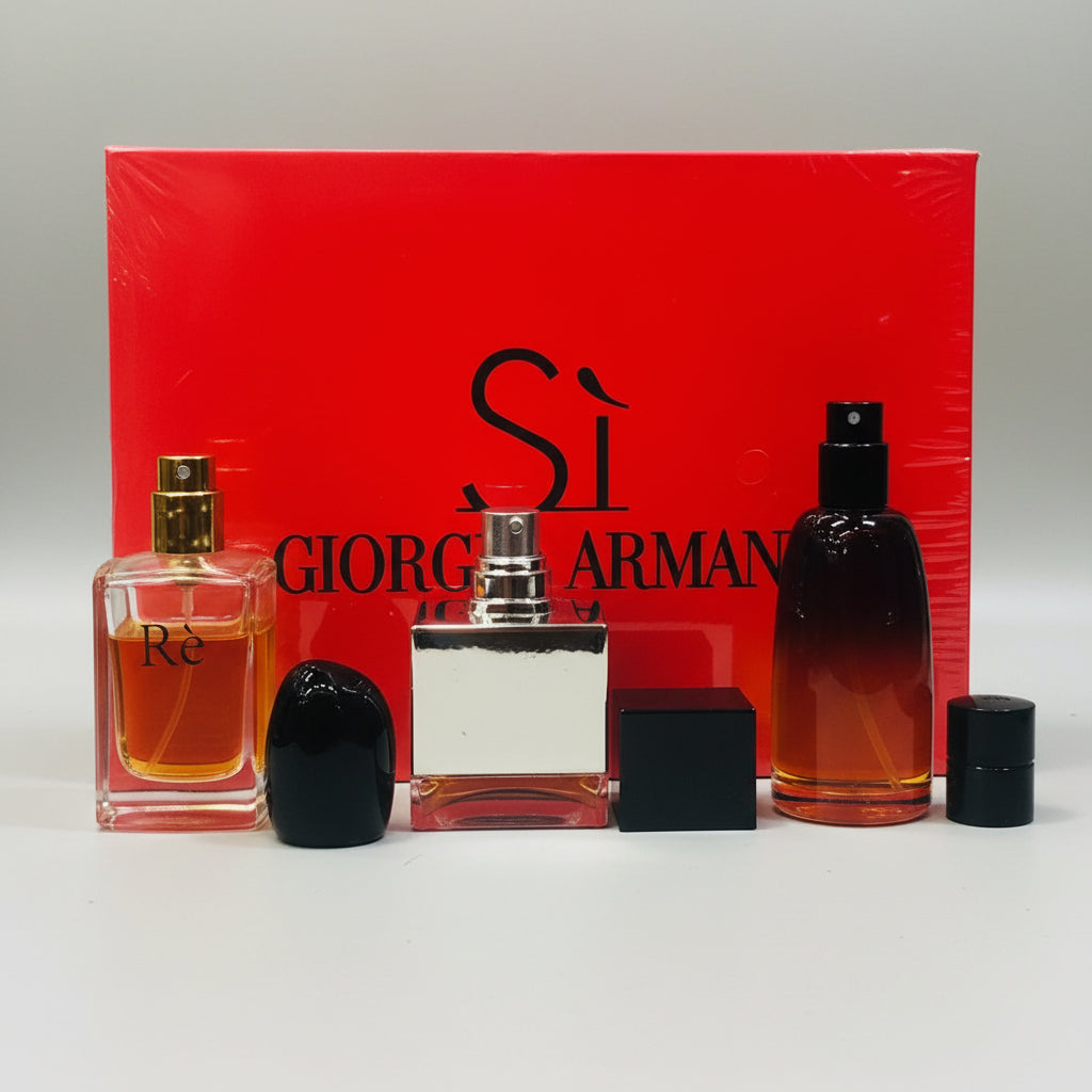 Giorgio Armani Sì Perfume Gift Set - 3 Pcs