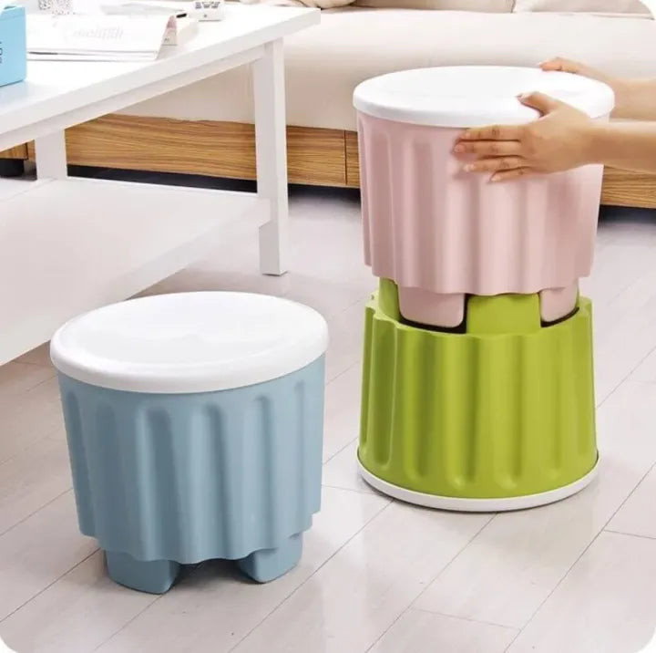 Portable Drum Storage Stool and Sitting Chair