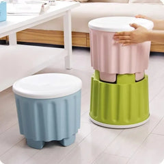 Portable Drum Storage Stool and Sitting Chair