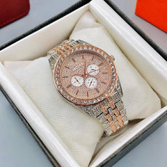 TIMEES Men’s Luxury Crystal Watch