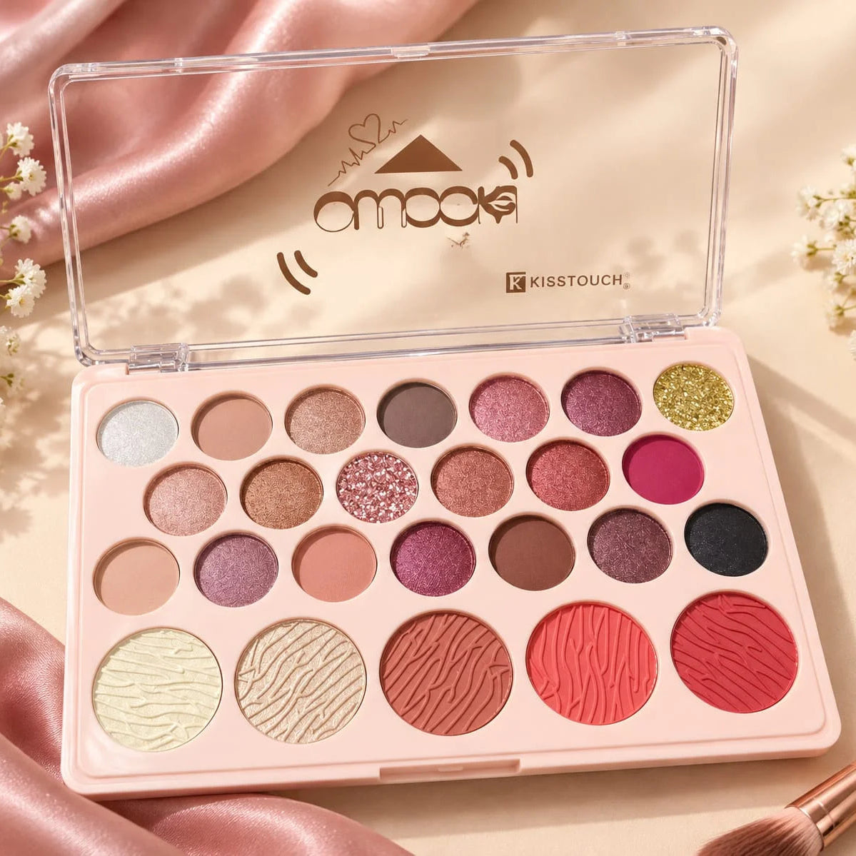 KISS TOUCH Crush Multi Finish Eyeshadow Palette