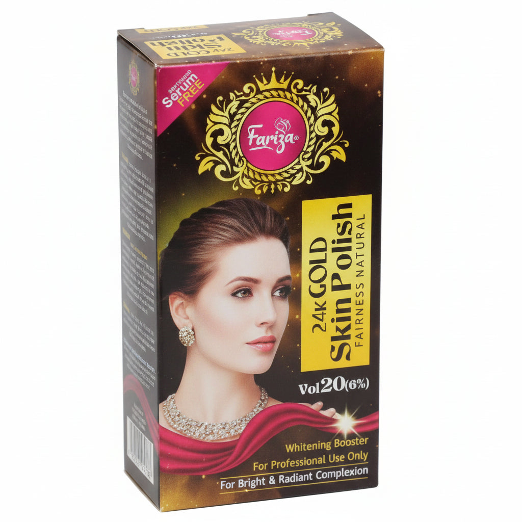 Fariza 24K Gold Skin Polish Fairness Natural Kit