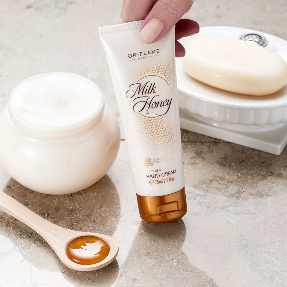 Oriflame Milk & Honey Gold Moisturizing Hand Cream – 75ml