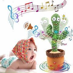 Rechargeable Talking & Dancing Cactus Toy (With Music)