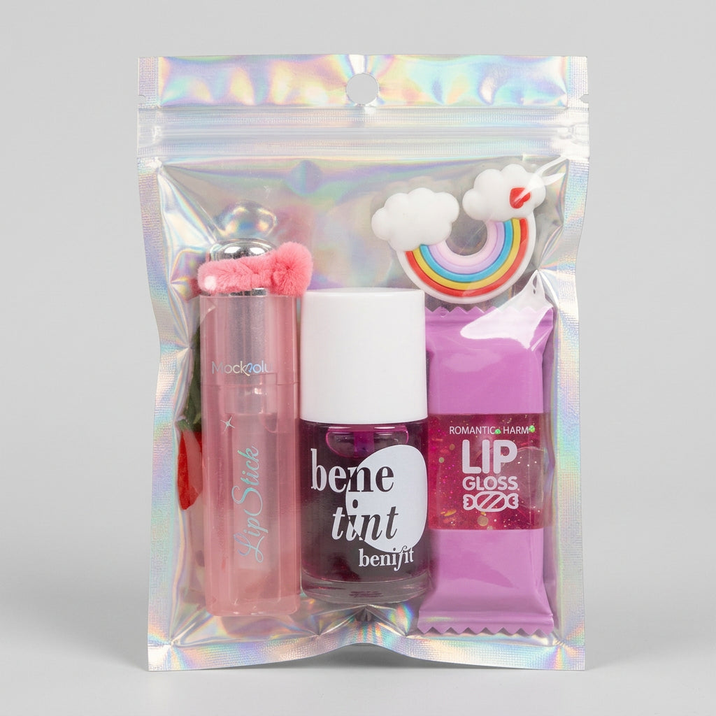 Mini Lip Makeup Combo Gift Pouch