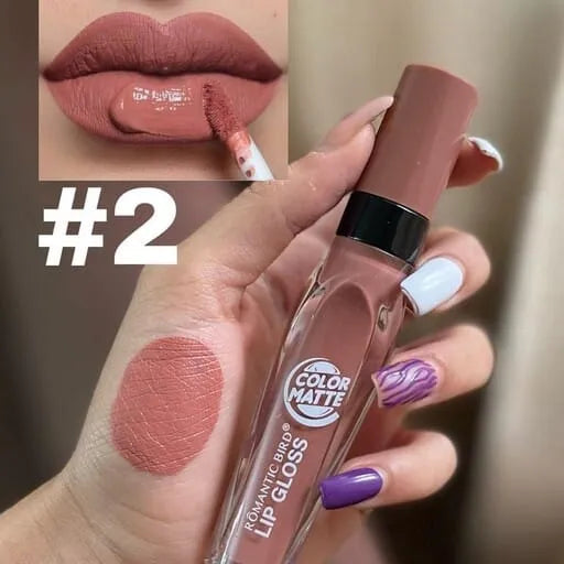 Romantic Bird Matte Lip Gloss Set