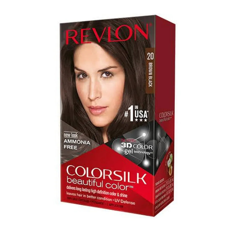 REVLON (Italy) 20 Brown/Black 3D Hair Color