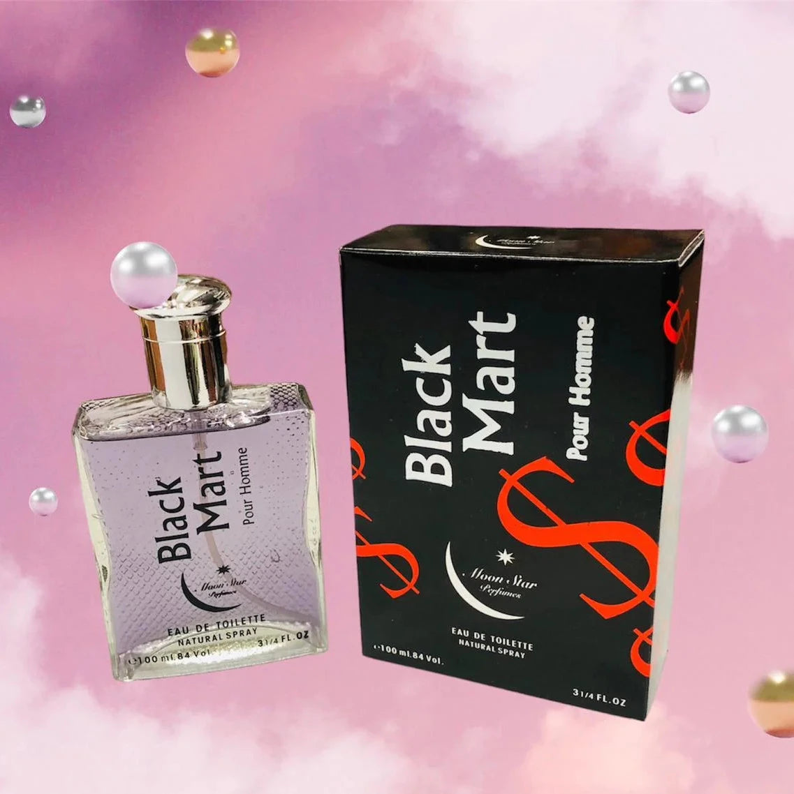 Black Mart Pour Homme Moon Star Perfumes - 100ml