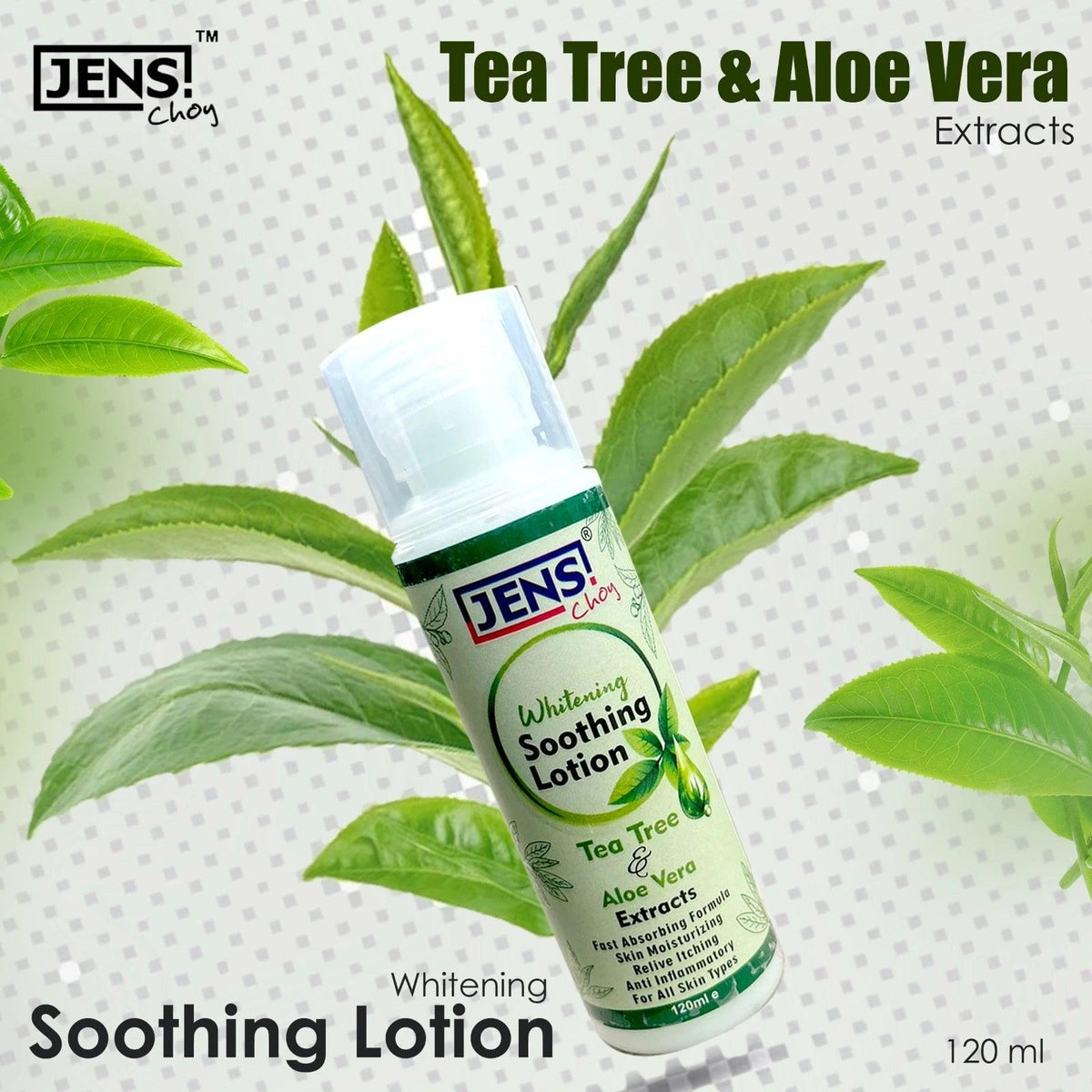 Jens Tea Tree Soothing Lotion - 120ml