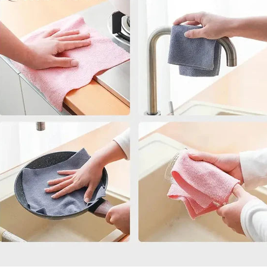 Disposable Microfiber Kitchen Towel - Box Packing