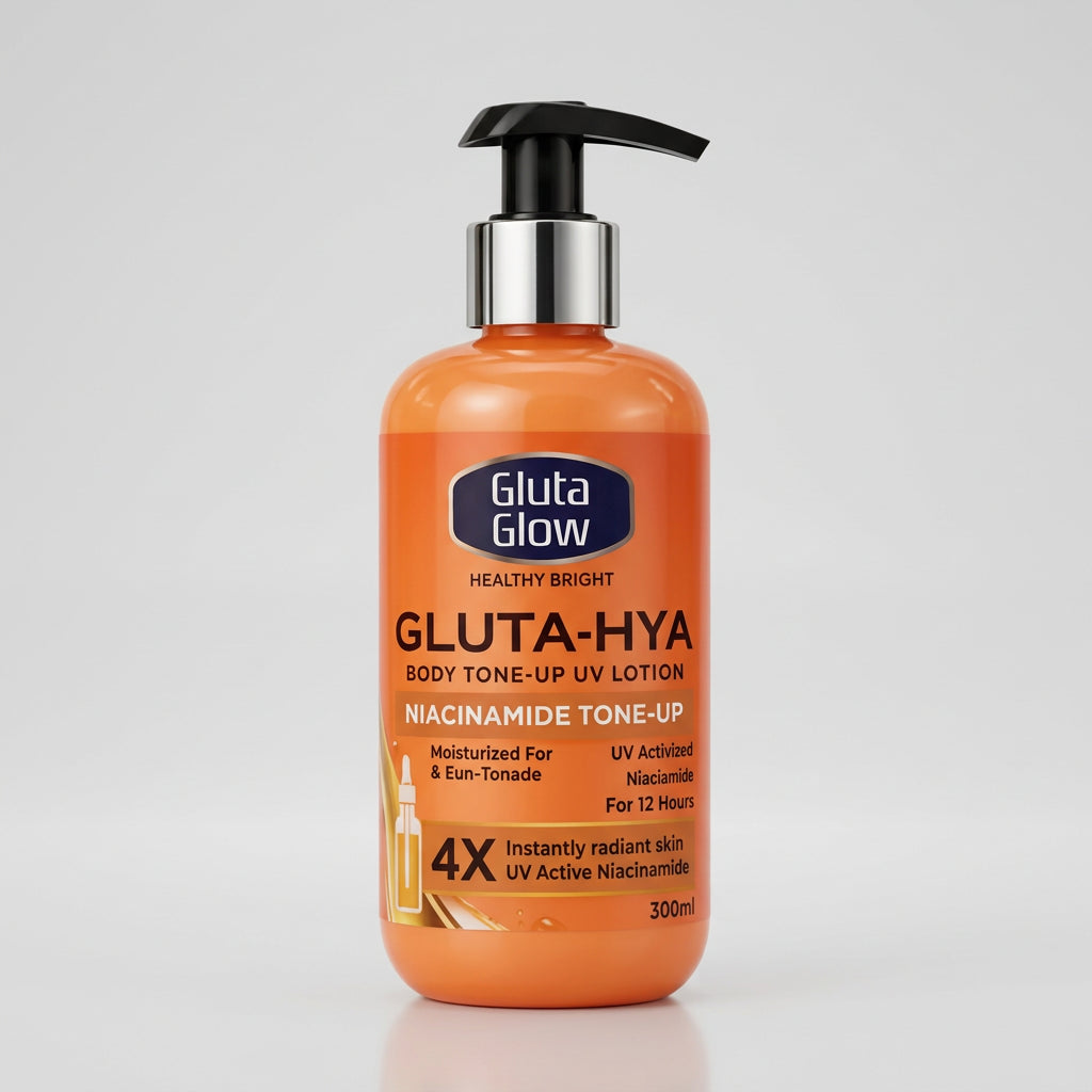 Gluta Glow Healthy Bright Gluta-Hya Body Tone-Up UV Lotion - 300ml