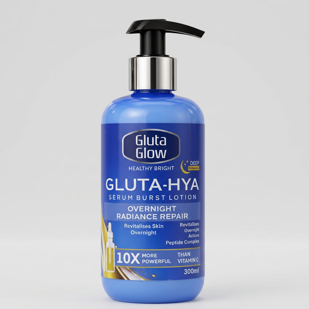 Gluta Glow Healthy Bright Gluta-Hya Body Overnight Radiance Repair - 300ml