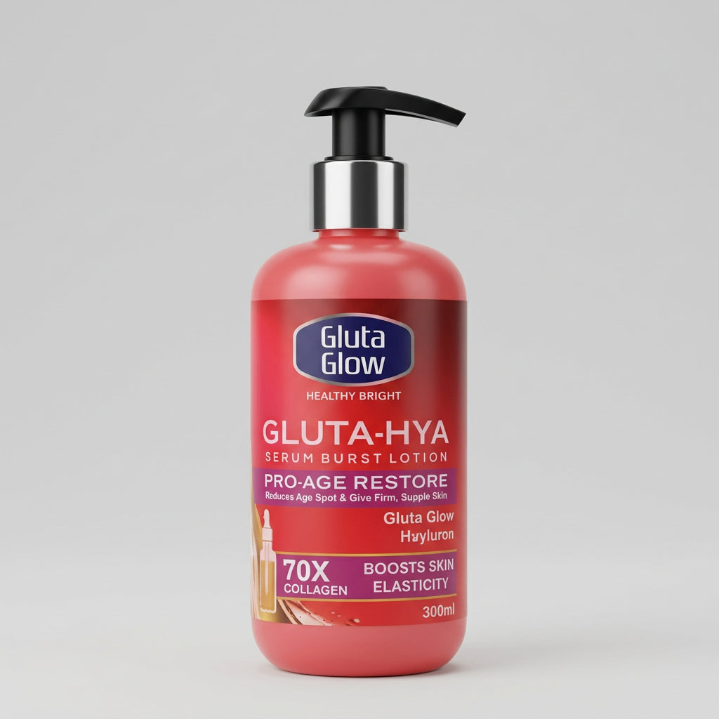 Gluta Glow Healthy Bright Gluta-Hya Body Pro-Age Restore - 300ml