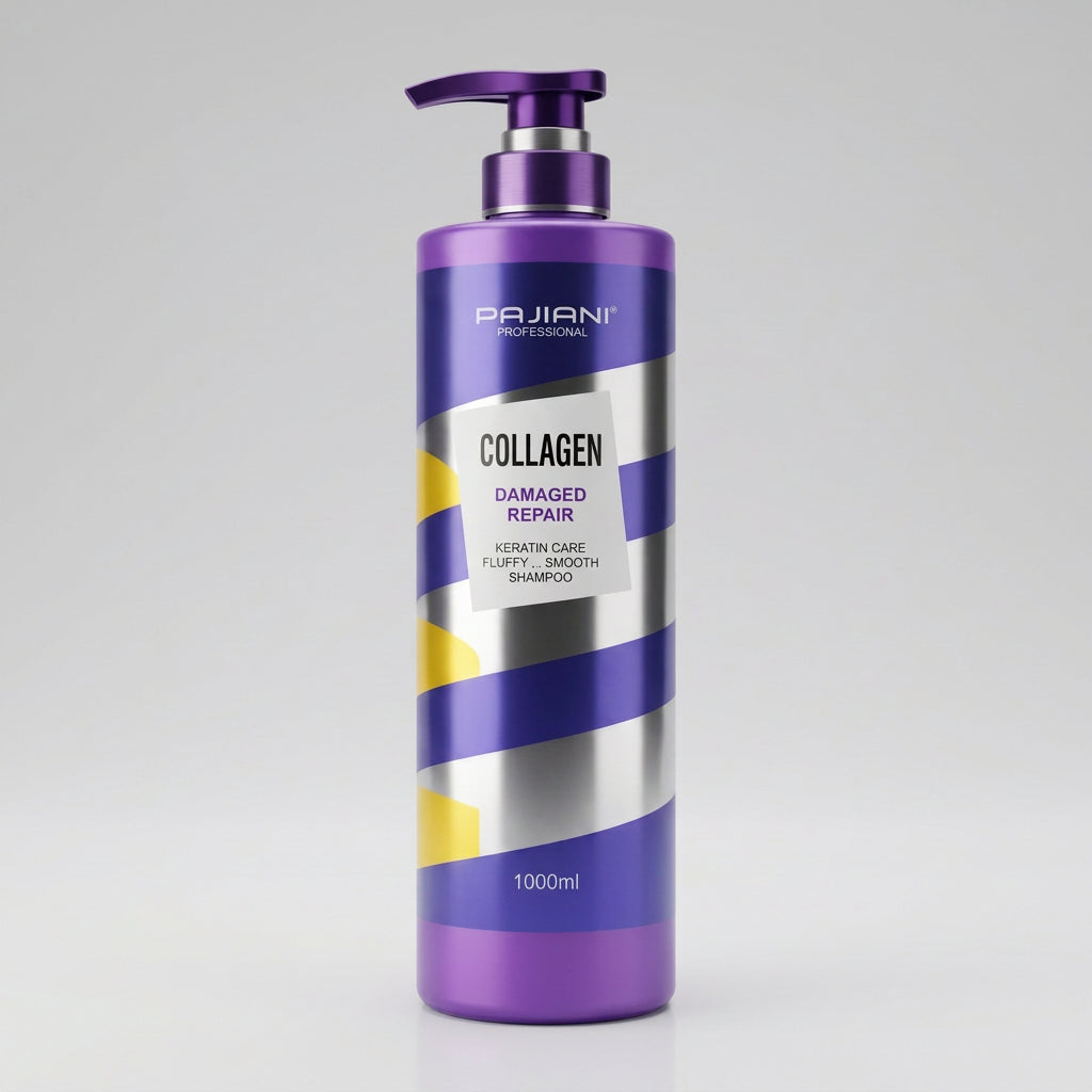 Pajiani Collagen Damaged Repair Keratin Care Shampoo - 1000ml