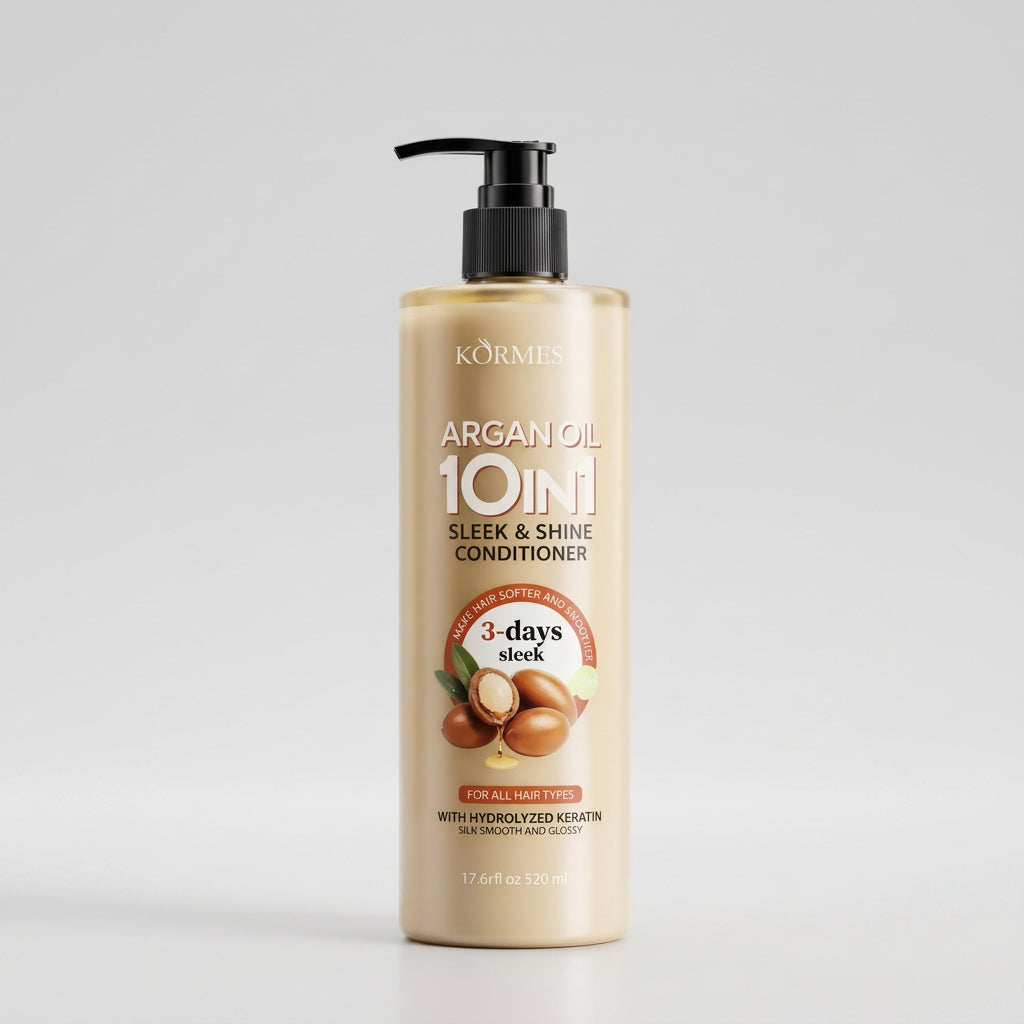 Kormesic Argan Oil 10-in-1 Sleek & Shine Conditioner - 500ml