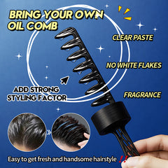 Sadoer Cool Styling Oil Head Men Hair Styling Gel 280ml