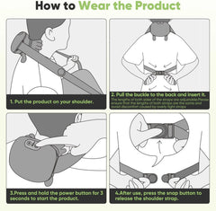 Shoulder and Neck Bionic Heated Massager with Fingers
