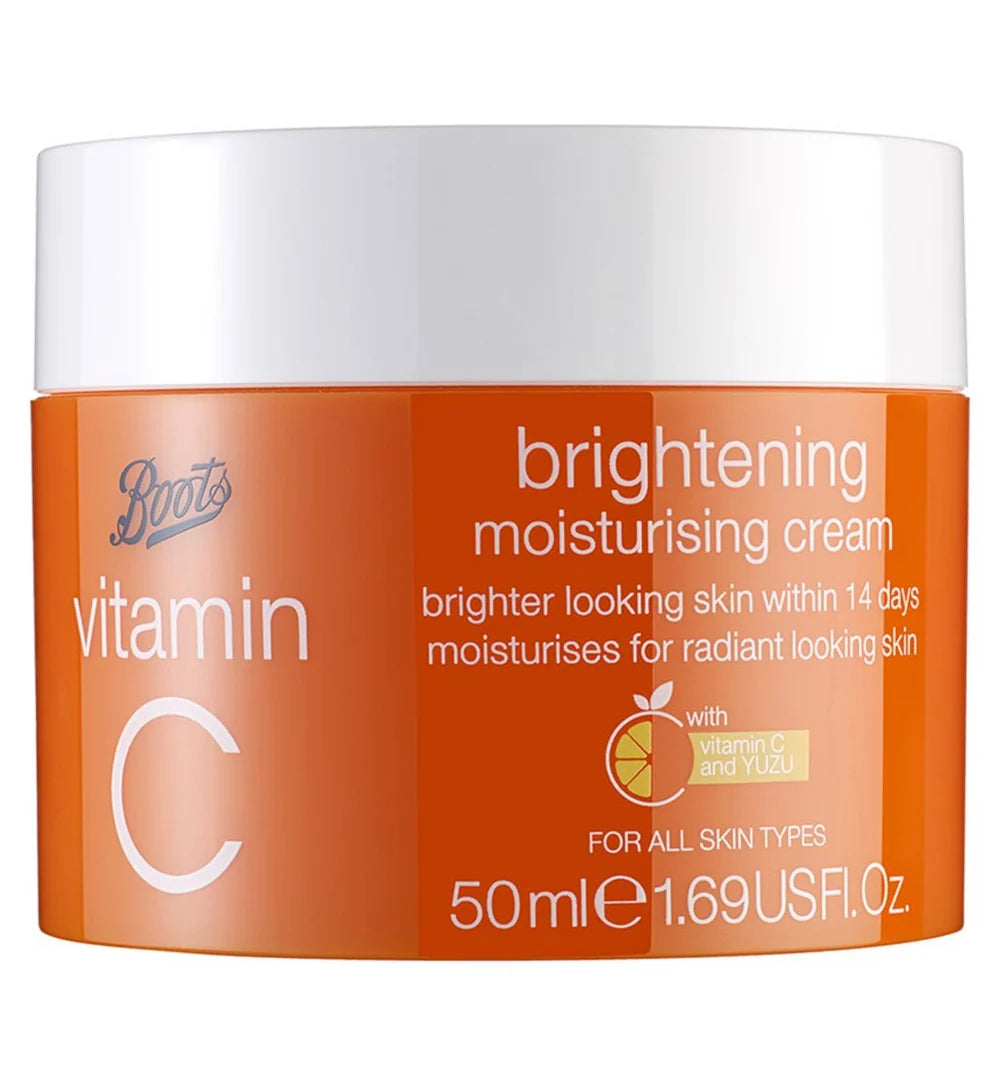 Boots Vitamin C Brightening Moisturising Cream - 50ml