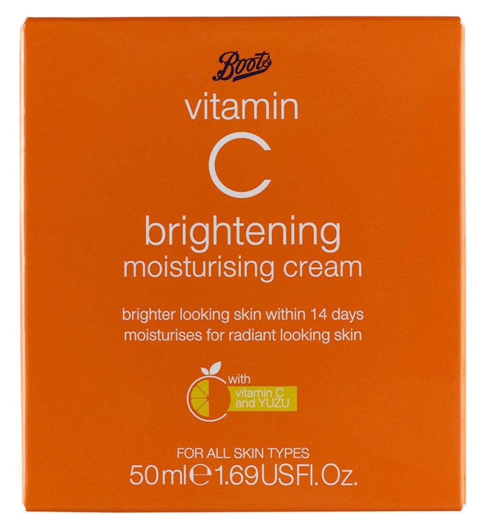 Boots Vitamin C Brightening Moisturising Cream - 50ml