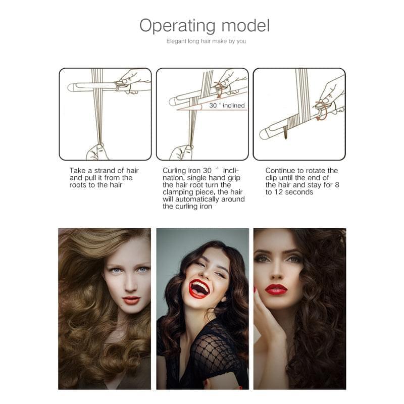 Geemy curling rod