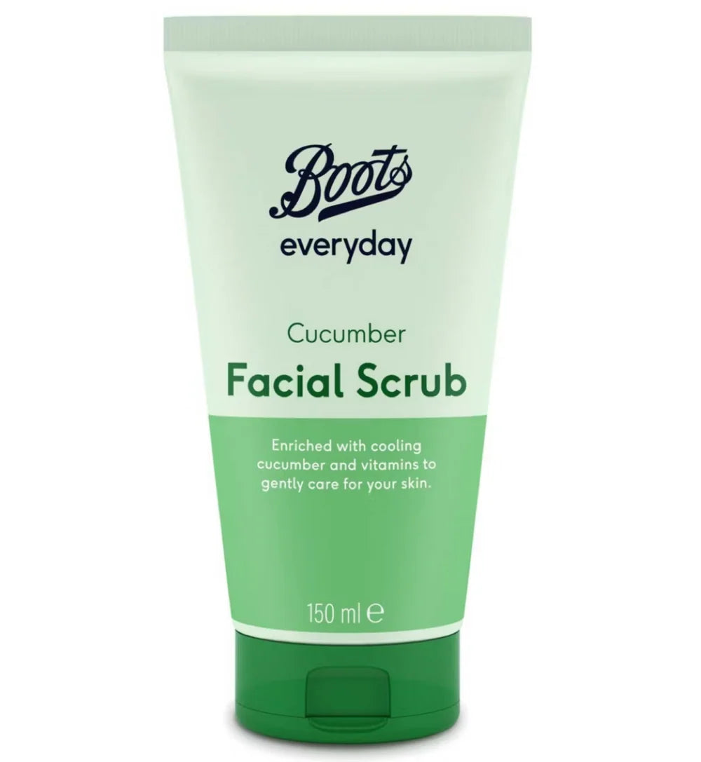 Boots Everyday Cucumber Facial Scrub - 150ml