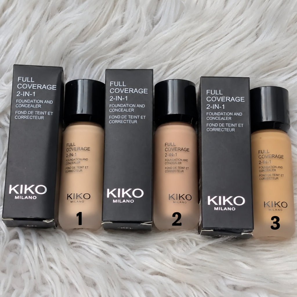Kiko Milano 2 in 1 Foundation & Concealer