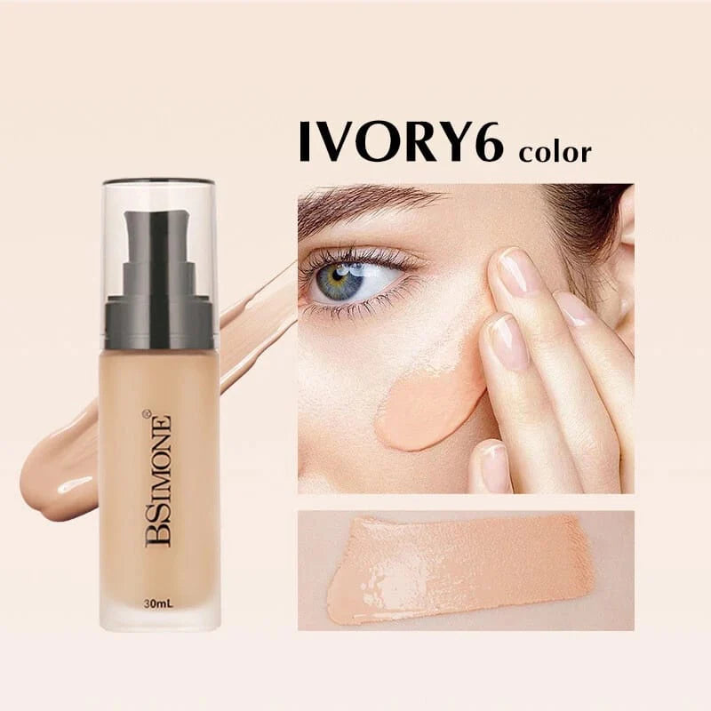 BSimone Long-Lasting High Coverage Foundation-30ml