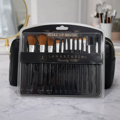 Anastasia Beverly Hills Face & Eye Makeup Brushes Set - 12Pcs