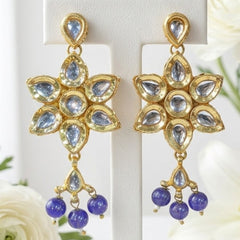 Kundan Mena Earing Stud's