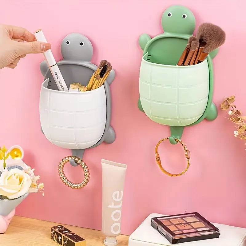Cute Hanging Bathroom Turtle Holder With Hook