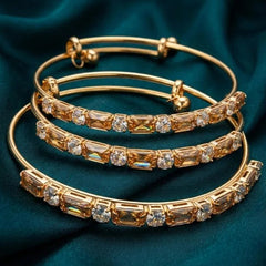 Adjustable Gold Bangles