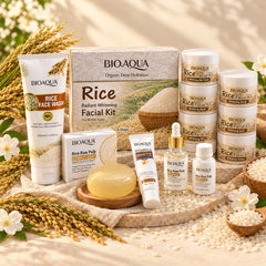 Bioaqua Rice Radiant Whitening Facial Kit - 5 Pcs