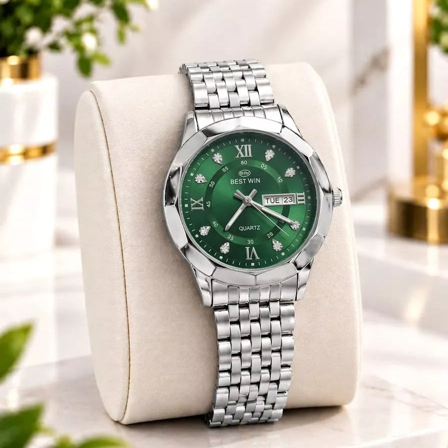 BESTWIN quartz business wristwatch - With Box