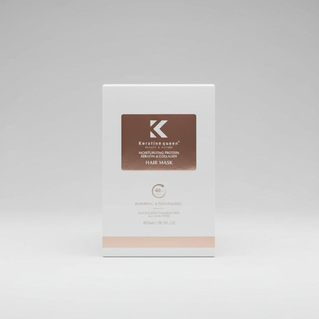 Keratine Queen Keratin & Collagen Moisturizing Protein Hair Mask - 800ml