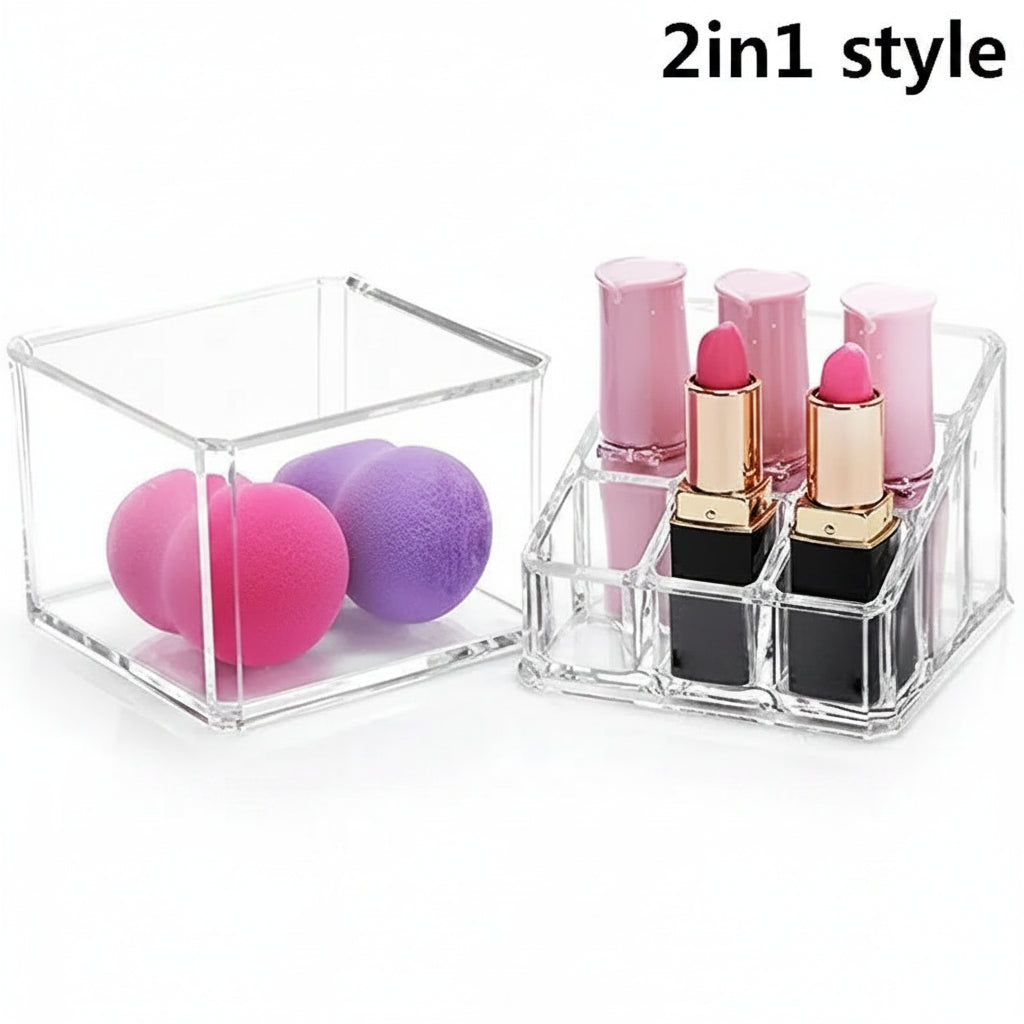 Space-Saving Cosmetic Organizer