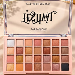LABRANCHE Festival Nude Eyeshadow Palette  - 28 Colors