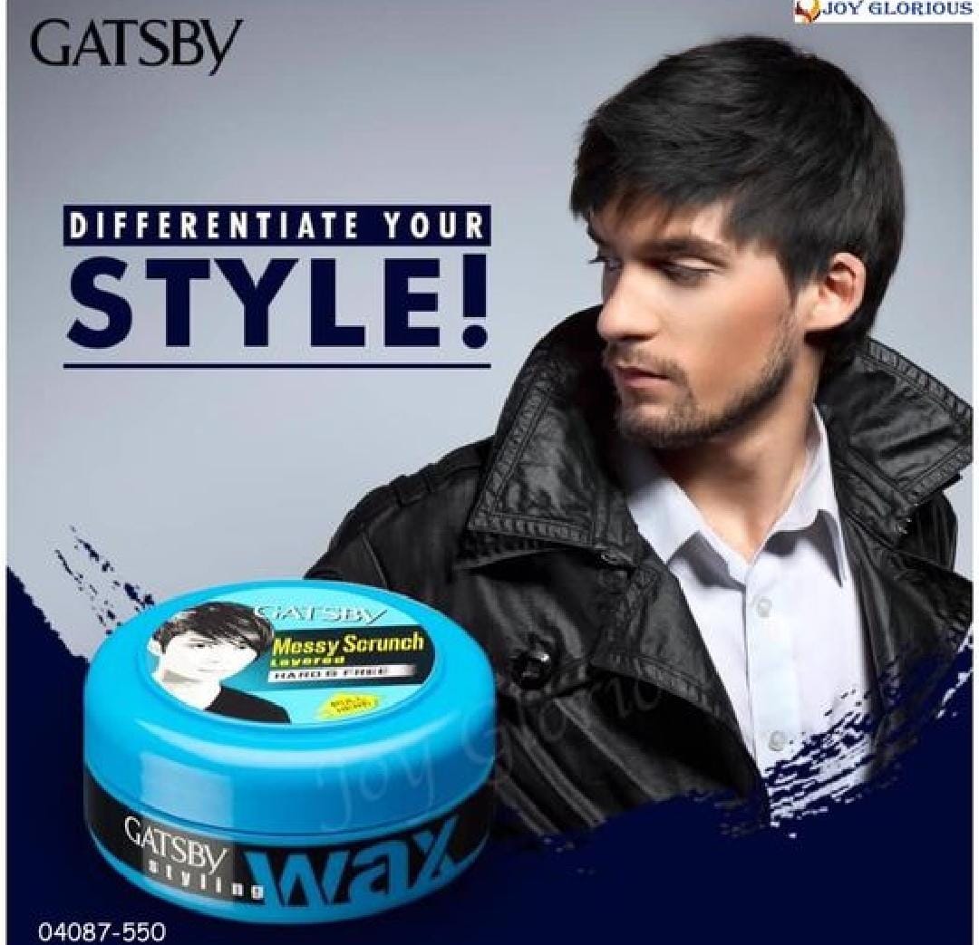Gatsby Messy Layer Styling Wax Hard & Free - 75g