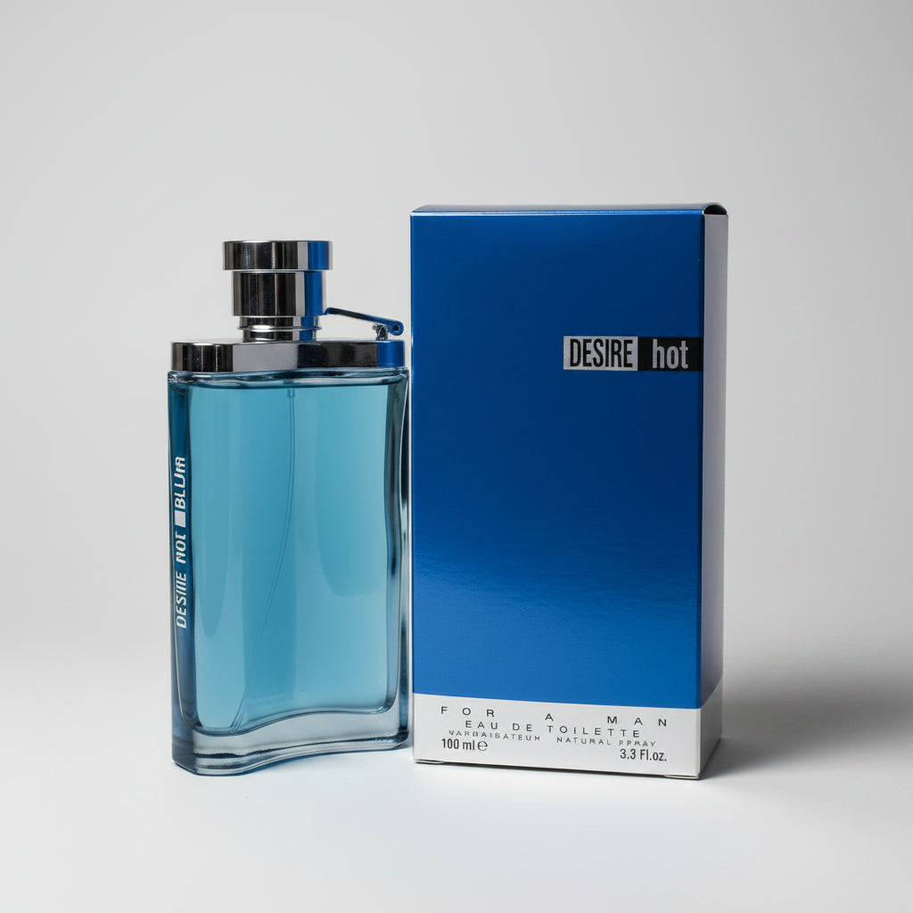 Desire Hot Blue Eau de Toilette Perfume - 100ml