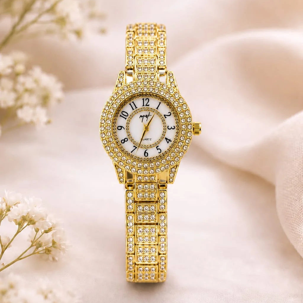 Luxury Diamond Rhinestone Women Quartz Watch