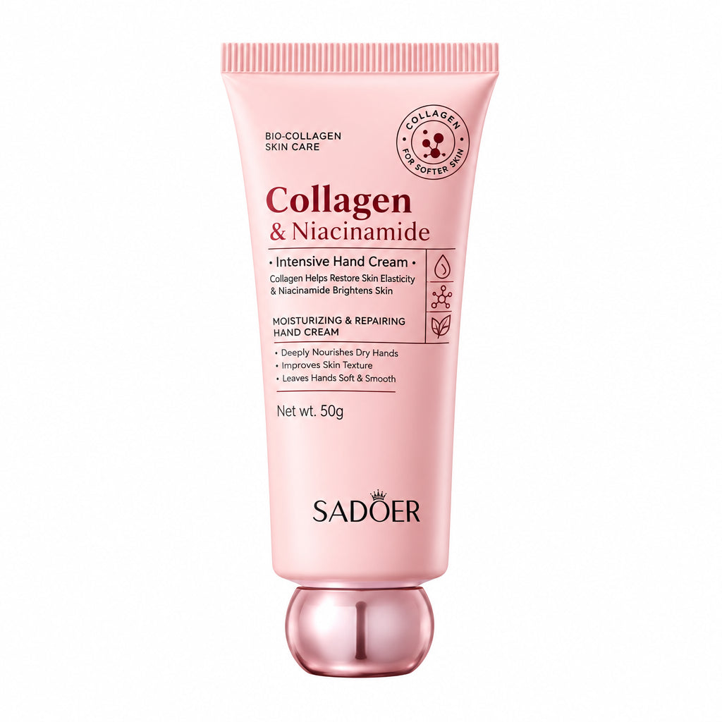 SADOER Collagen Nicotinamide Glow Hand Cream - 100g